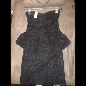 Body Central, black peplum dress